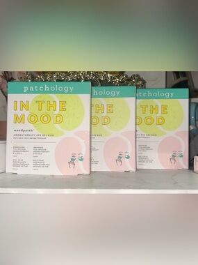 Patchology “In The Mood” Aromatherapy Eye Gel Duo Patches. New In Box. 3 boxes.
